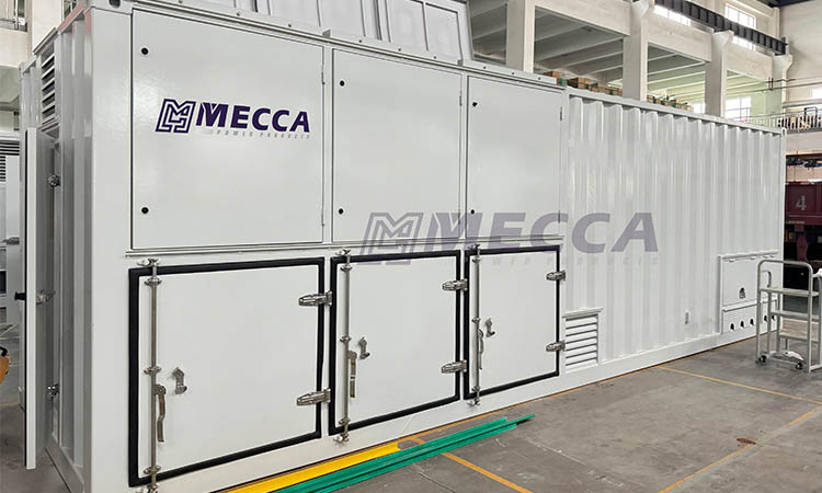 Mecca 3000KW 3750KVA Резистивный индуктивный банк нагрузки для тестирования генератора центров обработки данных