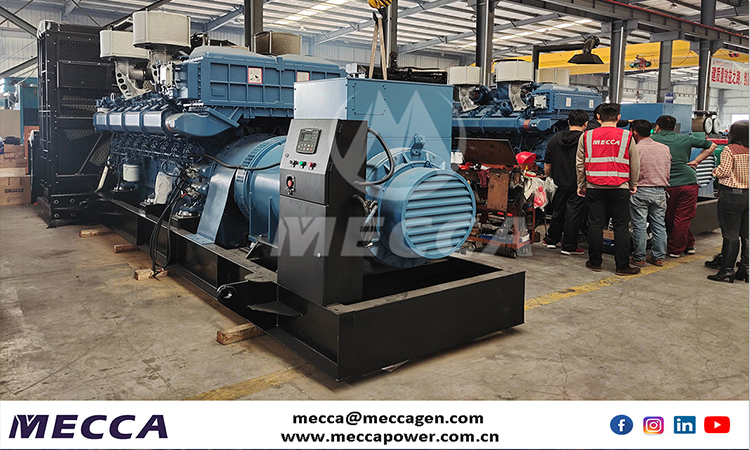 MECCA POWER 2500KVA/2000 кВт китайский дизельный генератор Ючай