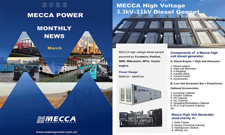 MECCA POWER 2022 ежемесячный новостной март