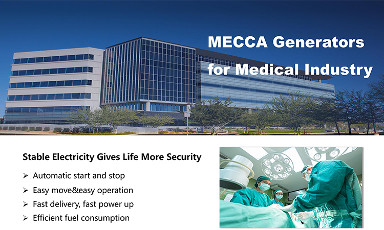 Mecca Generators для медицинской промышленности