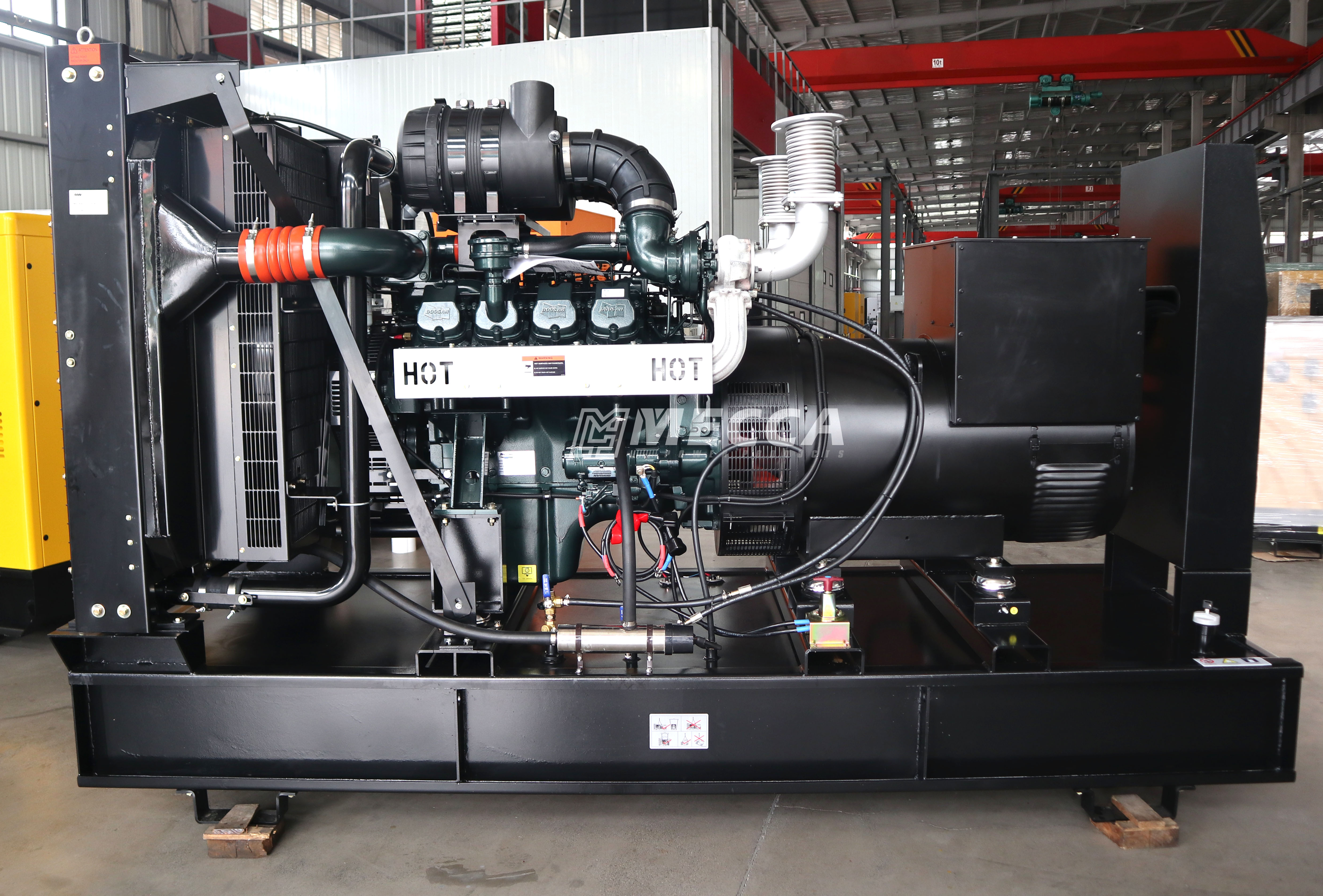 750 кВА непрерывный дизельный генератор Doosan для промышленности